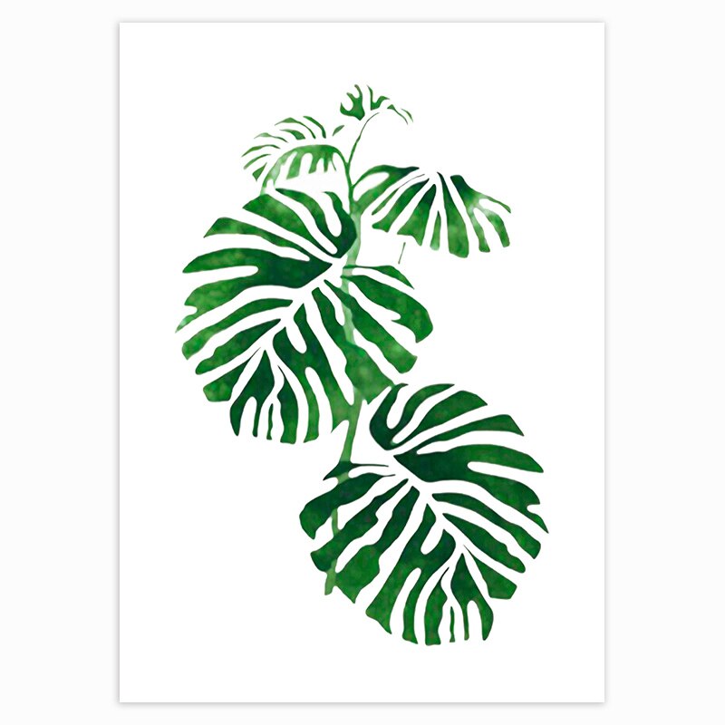 This Indoor Jungle Poster from Earth to Daisy is perfect for the modern plant mom in her indoor jungle! #plantsmakepeoplehappy