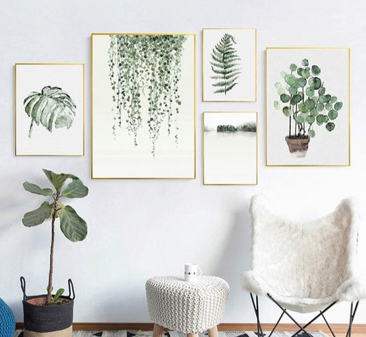 This Foliage Frame Fillers | A Monstera Cutting from Earth to Daisy is perfect for the modern plant mom in her indoor jungle! #plantsmakepeoplehappy