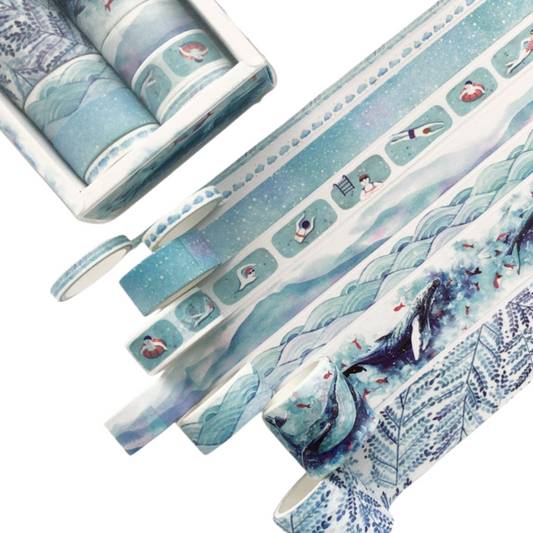 This Planty Washi Tape - Blue Hue from Earth to Daisy is perfect for the modern plant mom in her indoor jungle! #plantsmakepeoplehappy