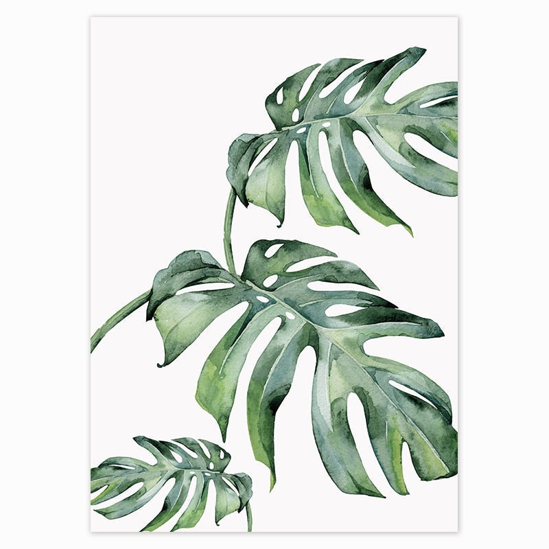 This Be Leafin Poster from Earth to Daisy is perfect for the modern plant mom in her indoor jungle! #plantsmakepeoplehappy