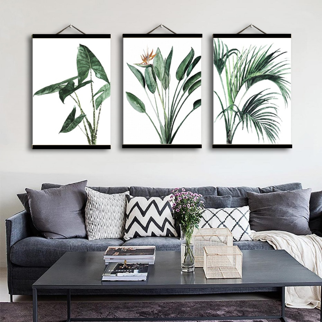 This Easy Black Frame from Earth to Daisy is perfect for the modern plant mom in her indoor jungle! #plantsmakepeoplehappy