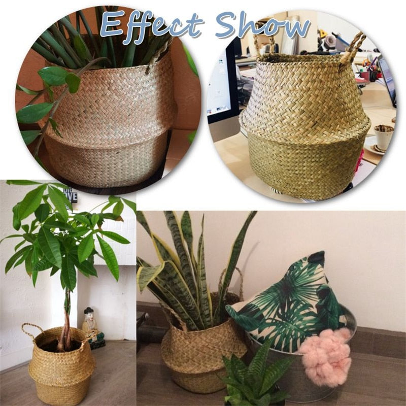 This Handmade Bamboo Cover Pots from Earth to Daisy is perfect for the modern plant mom in her indoor jungle! #plantsmakepeoplehappy