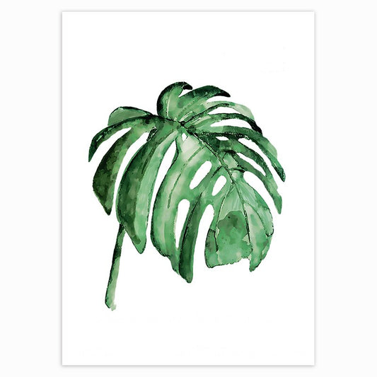 This A Monstera Cutting Poster from Earth to Daisy is perfect for the modern plant mom in her indoor jungle! #plantsmakepeoplehappy